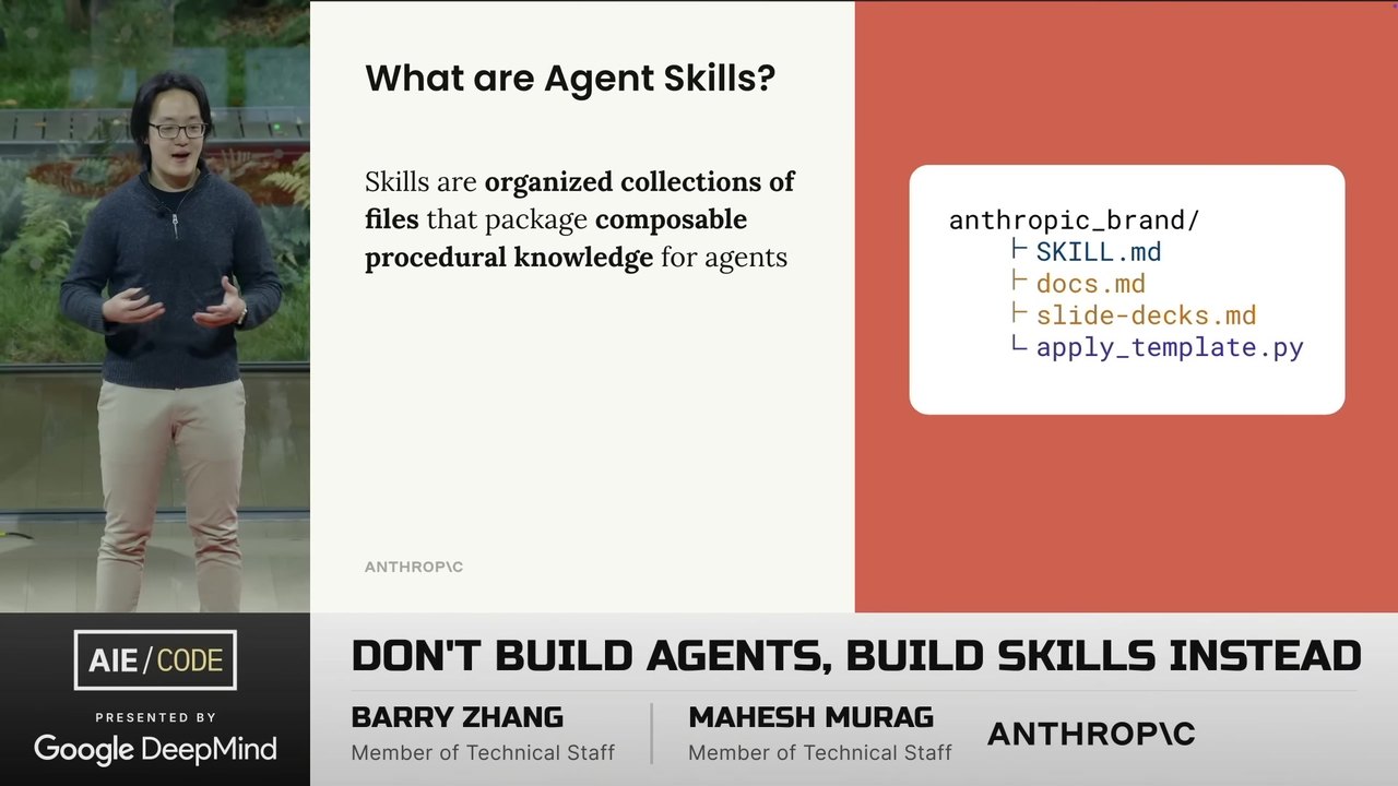 Agent Skills คือชุดไฟล์ที่เก็บความรู้เรื่องขั้นตอนการทำงานไว้ให้ Agent