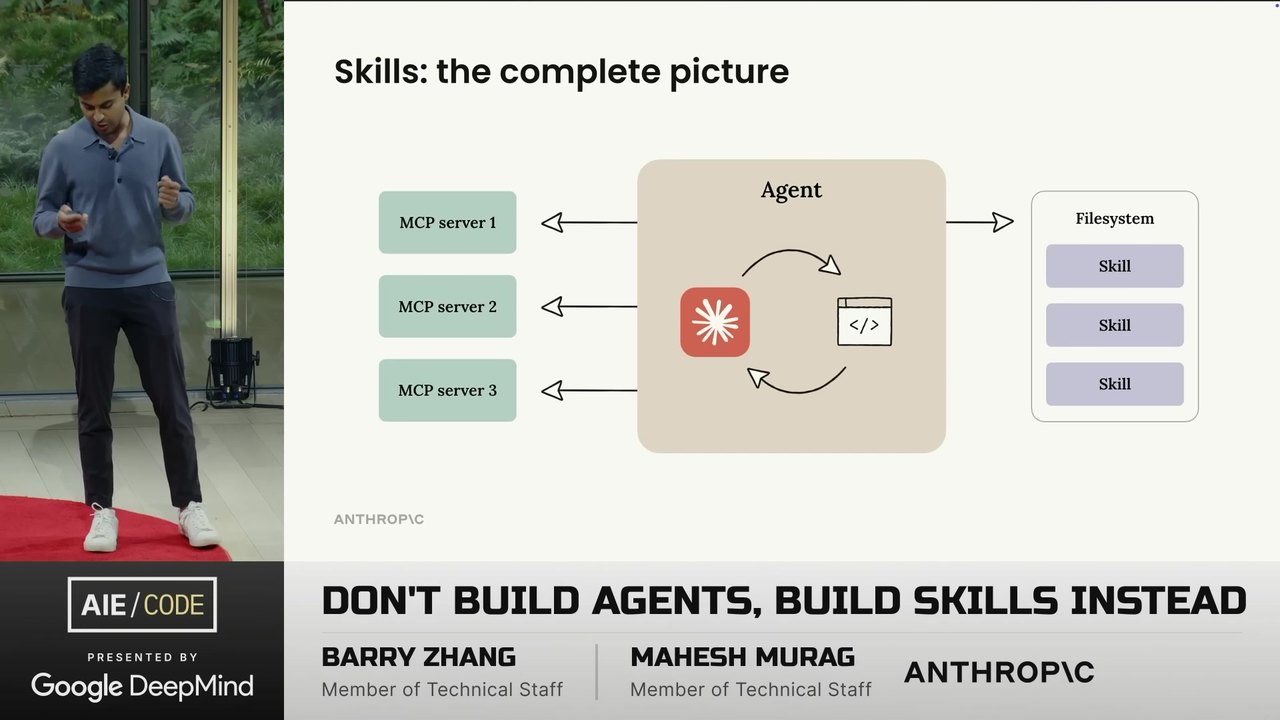 ภาพรวม: Agent 1 ตัว + MCP หลายตัว + คลัง Skill ในเครื่อง