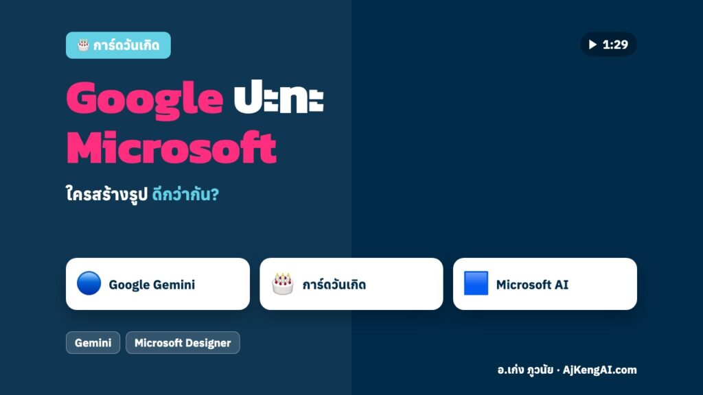 ปกบทความ: Google ปะทะ Microsoft